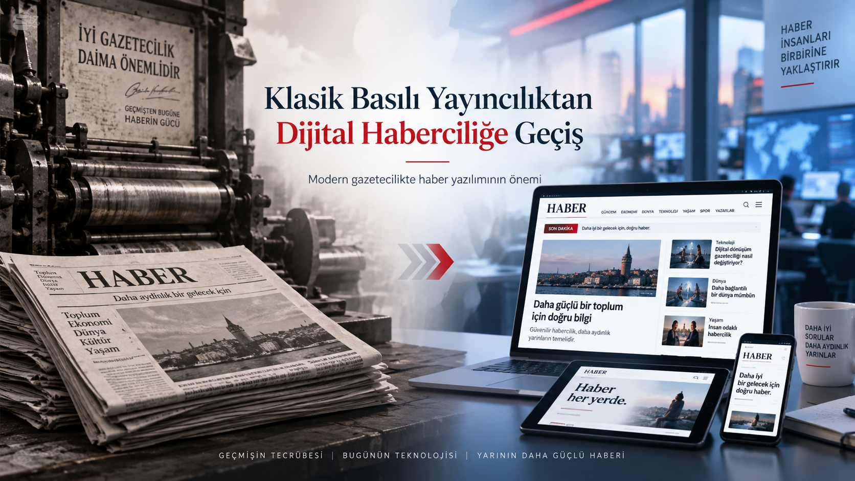 Klasik Basılı Yayıncılıktan Dijital Haberciliğe Geçiş